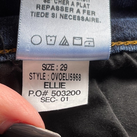 Joe's Skinny Ankle Dark Wash Ellie Jeans Women's Size 29 - Picture 7 of 7